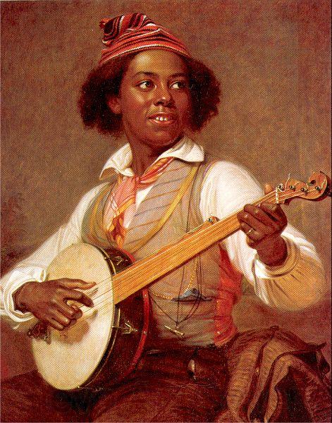 William Sidney Mount Banjo Player Spain oil painting art